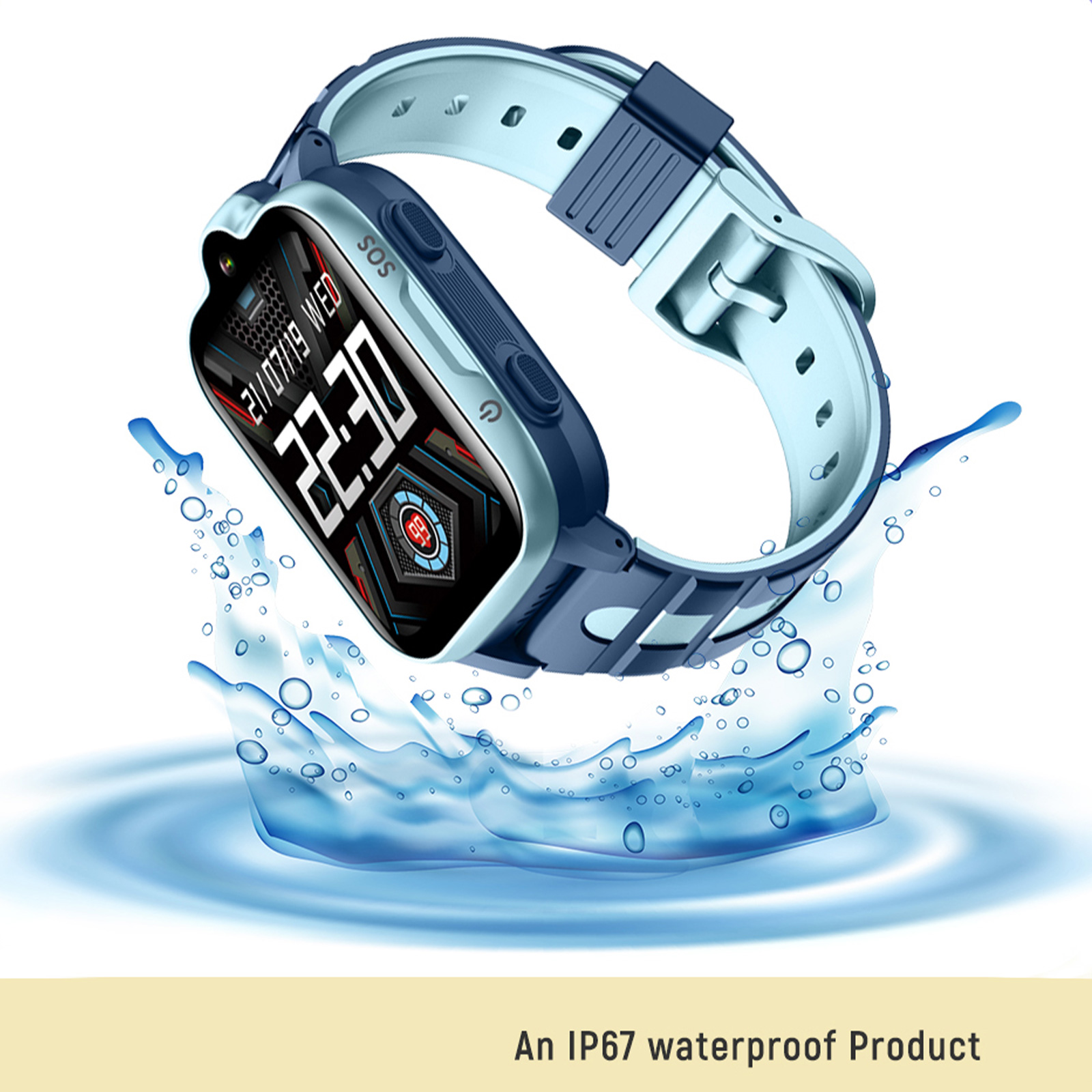 4G Smart Kids Watch Video Call - Smartwatch Digital Watches For Kid Girl recension och pris