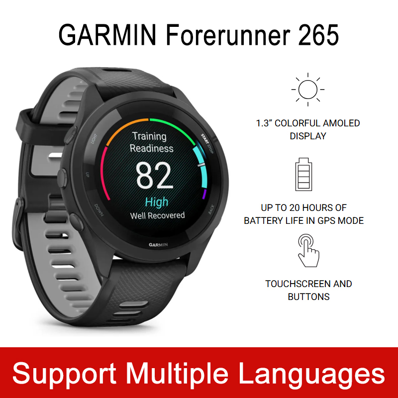 Garmin Forerunner 265 Running  - Timex Watches Smartwatch recension och pris