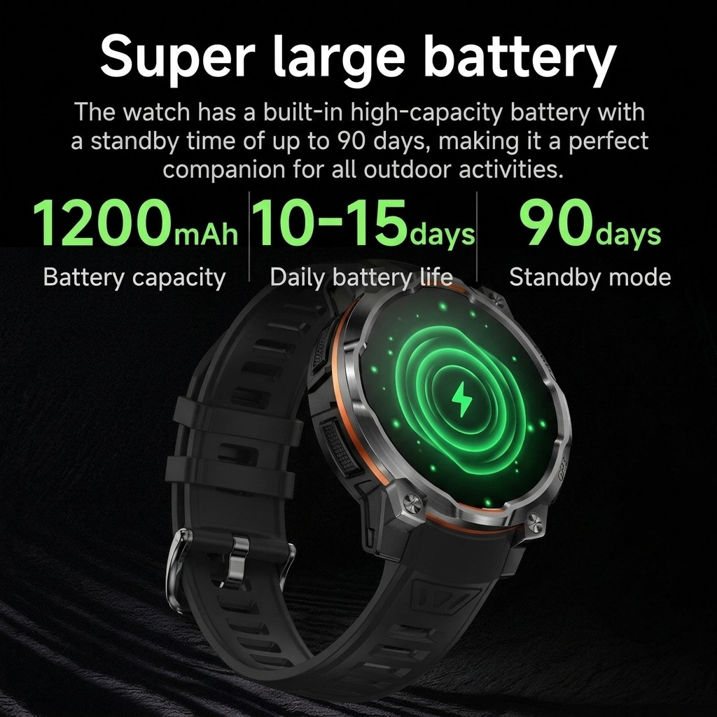 VWAR New Outdoor GPS Offline M - Watch Vs Smartwatch recension och pris