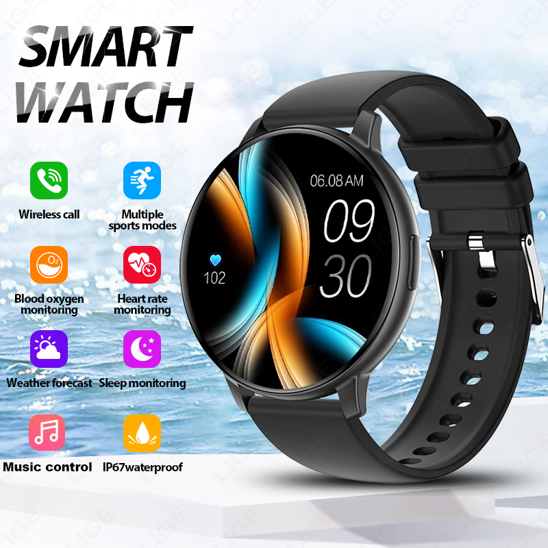 LIGE New 1.43 inches Bluetooth - Watches Ladies Smartwatch recension och pris