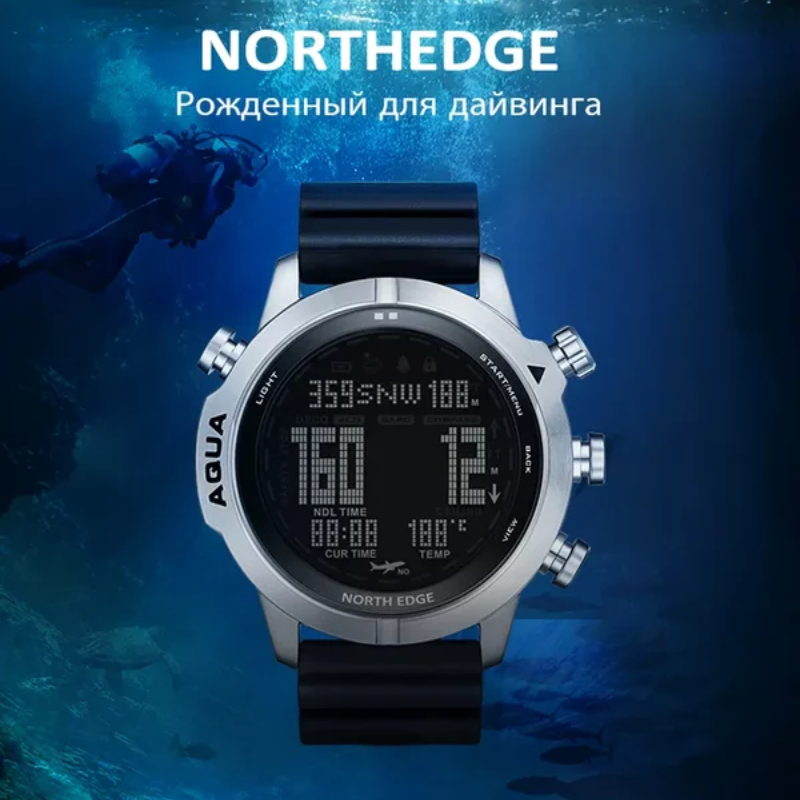 NORTH EDGE Men's Professional  - Altimeter Compass Watch recension och pris