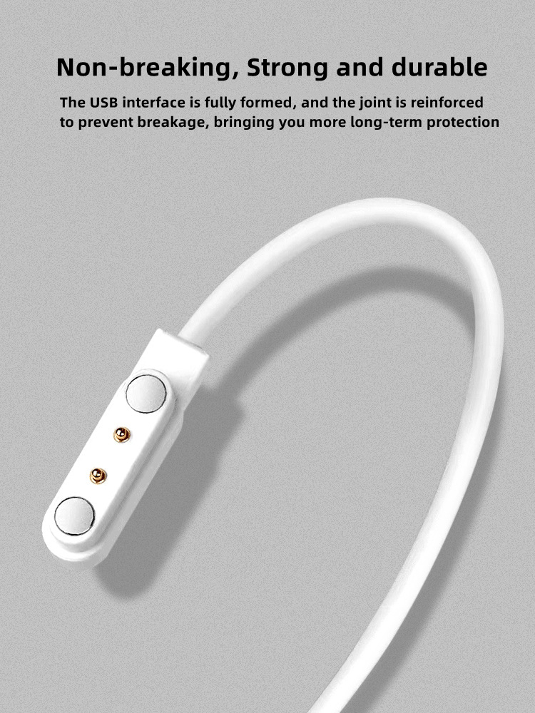 White Magnetic Charging Cable  - Smartwatch Watches For Kids recension och pris