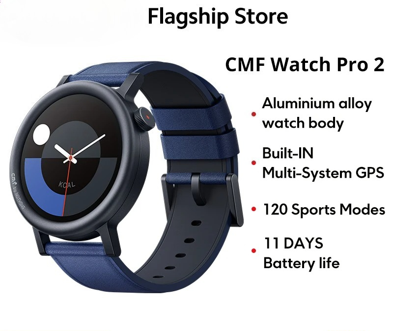 CMF by Nothing Watch Pro 2 Glo - Timex Watches Smartwatch recension och pris