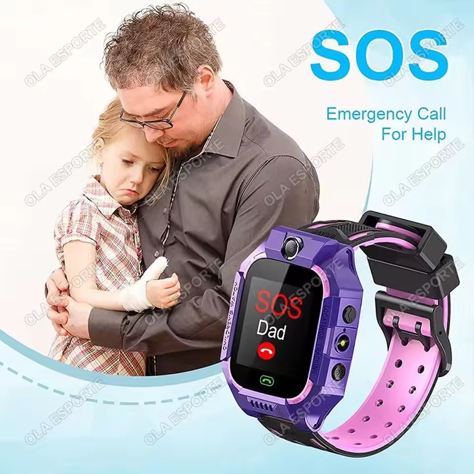 Children Smartwatch SOS LBS Po - Smartwatch Watches Price recension och pris