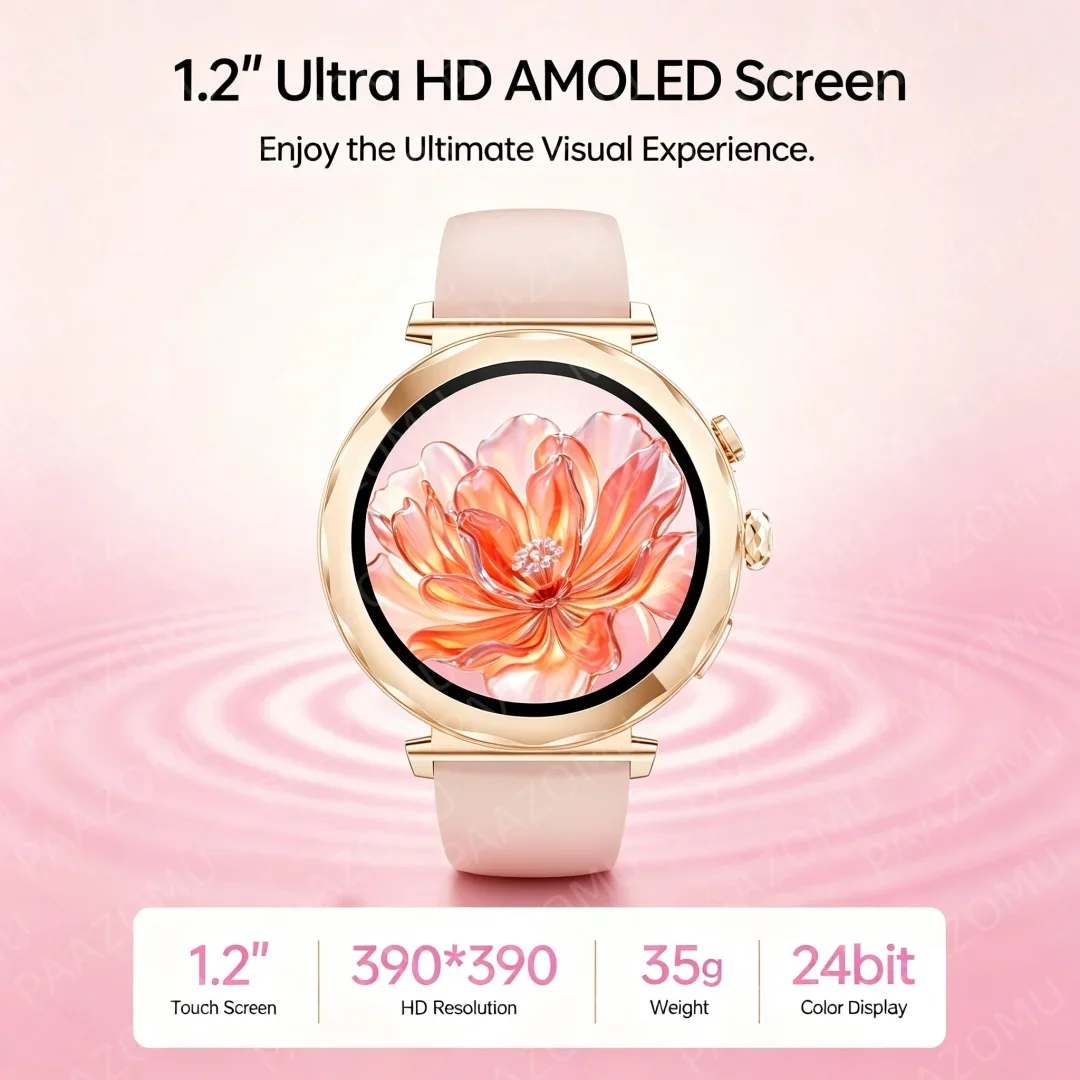 Rose Gold Ladies Smartwatch 20 - Watches Ladies Smartwatch recension och pris