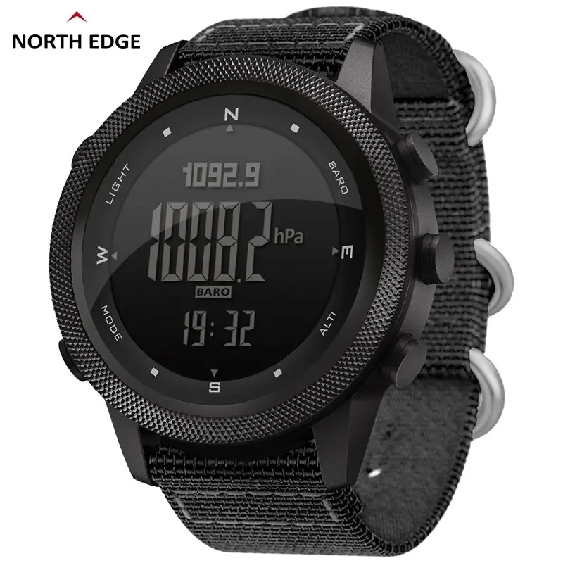 NORTH EDGE APACHE-46 Men Digit - Altimeter Compass Watch recension och pris