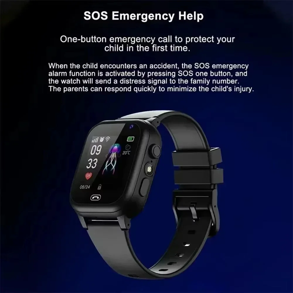 Lenovo 2027 Upgrade 5G Childre - Smartwatch Watches For Kids With Gps recension och pris