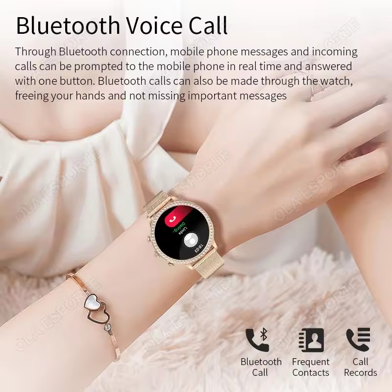 Elegant Ladies' Smartwatch Blu - Smartwatch Watches Price recension och pris